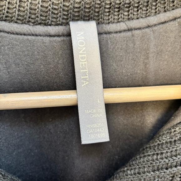 Mondetta Lined Long Sleeved Knit Dress with Pockets. Size L. - Picture 9 of 9